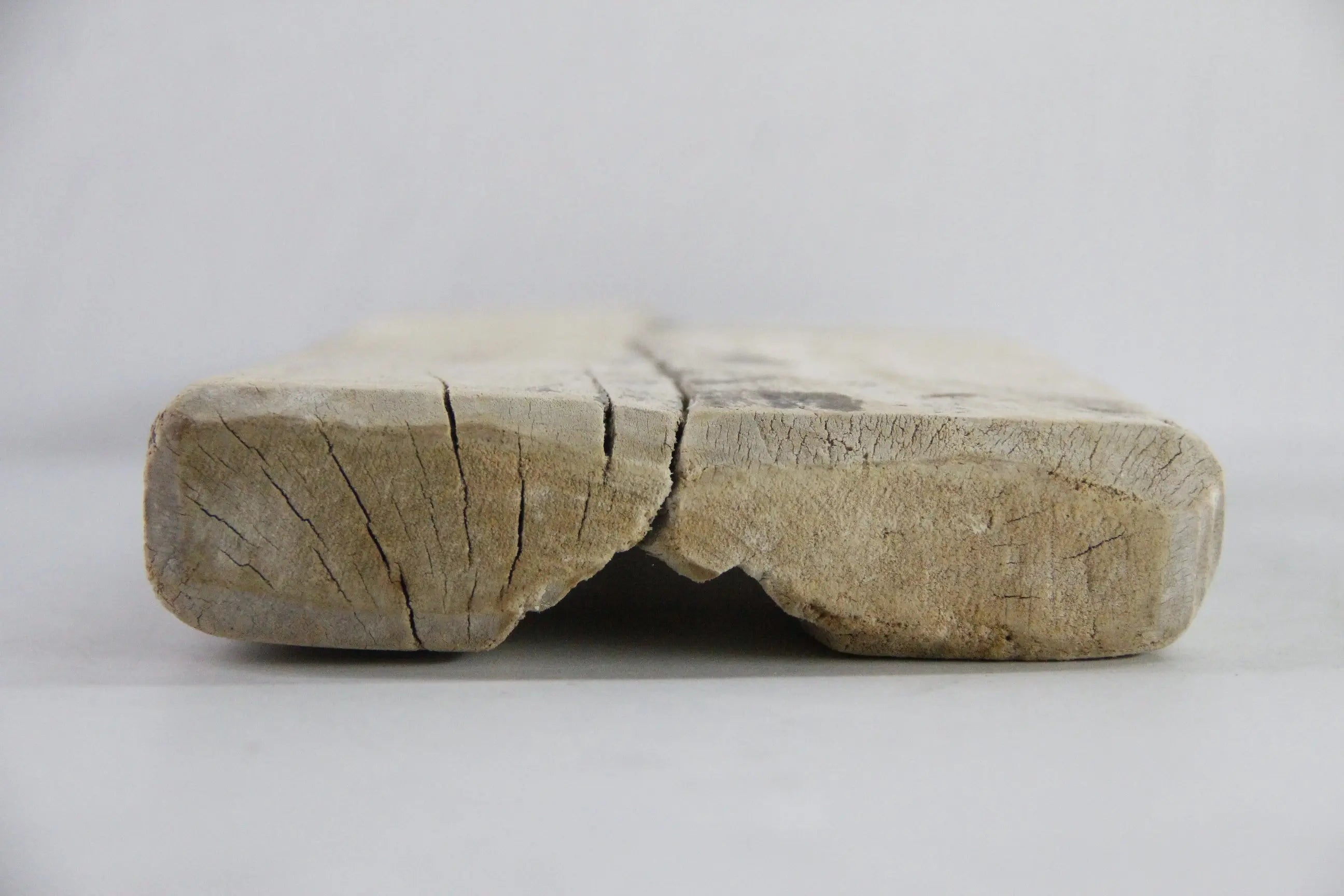 Vintage Wood Riser | Natural Bleached Teak Bajot Board  Debra Hall Lifestyle