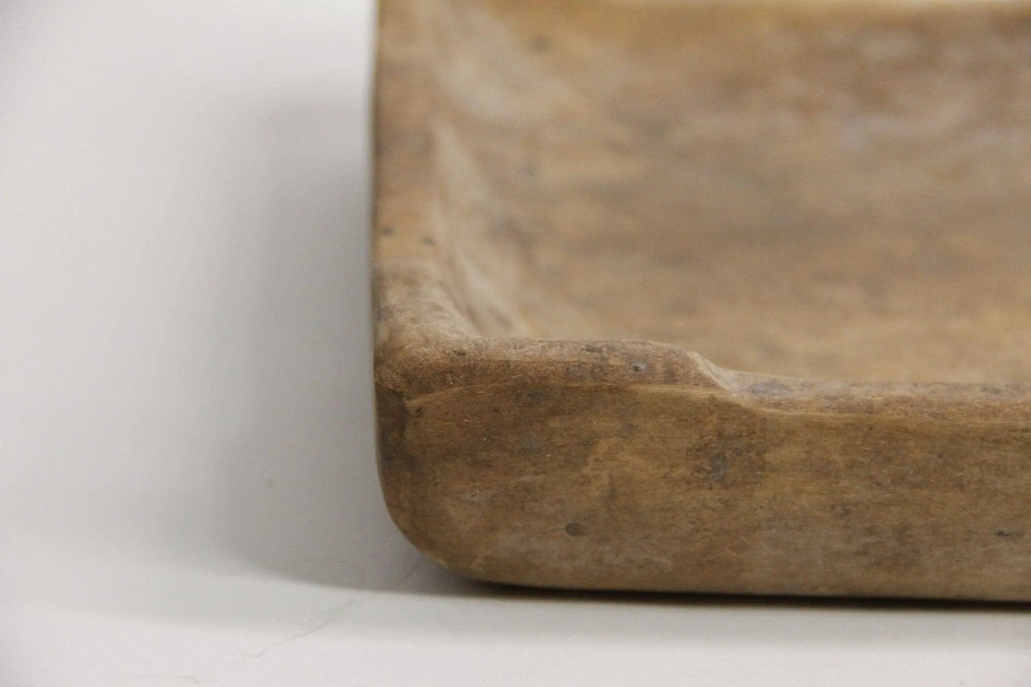 Vintage Wood Tray |  Large Square Wood Plate | B  Debra Hall Lifestyle