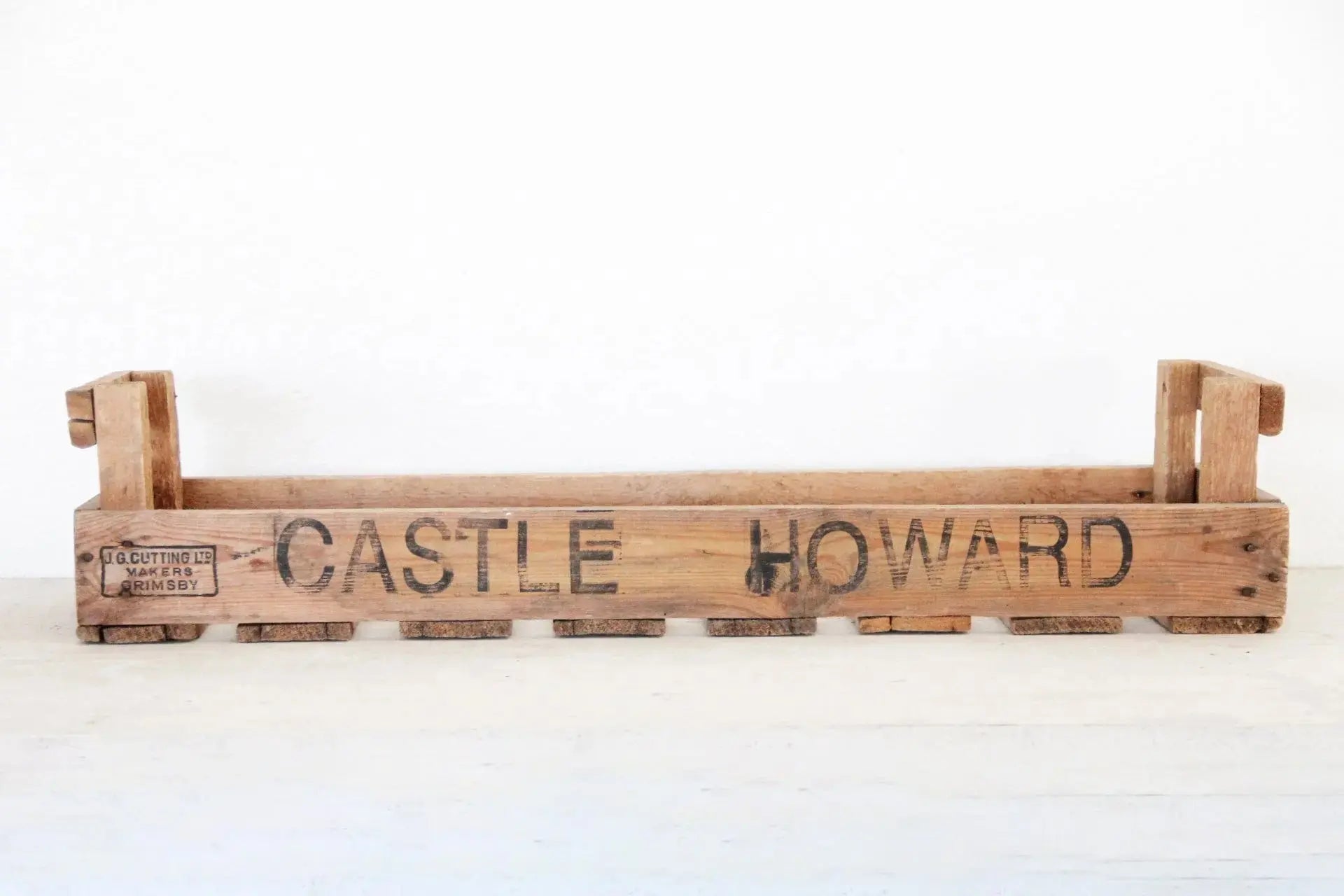 Vintage Wooden Crate | Orchard Small With Handles Grimsby  Debra Hall Lifestyle