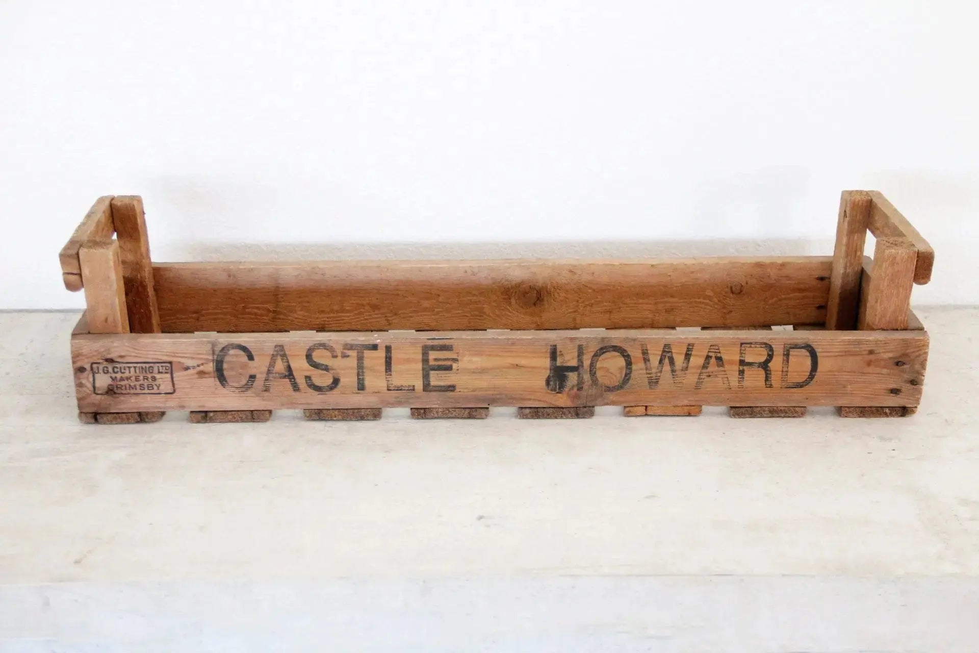 Vintage Wooden Crate | Orchard Small With Handles Grimsby  Debra Hall Lifestyle