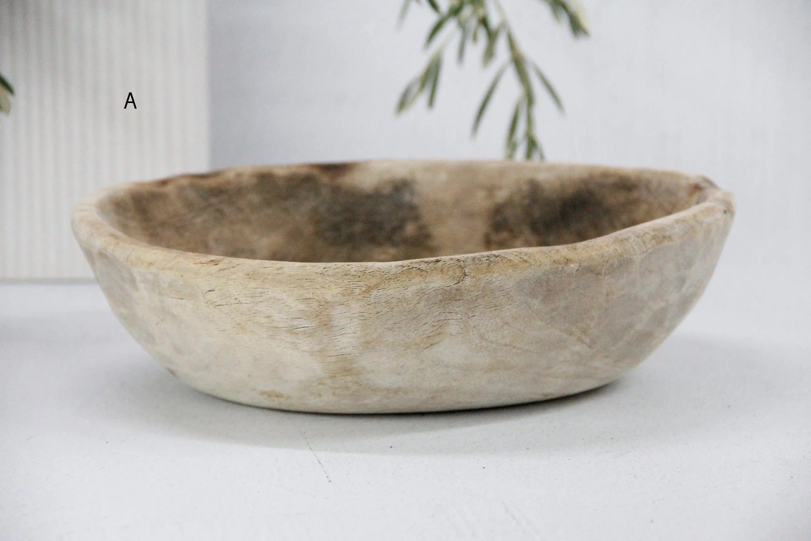 Vintage Wooden Dough Bowl | Medium Assorted  Debra Hall Lifestyle