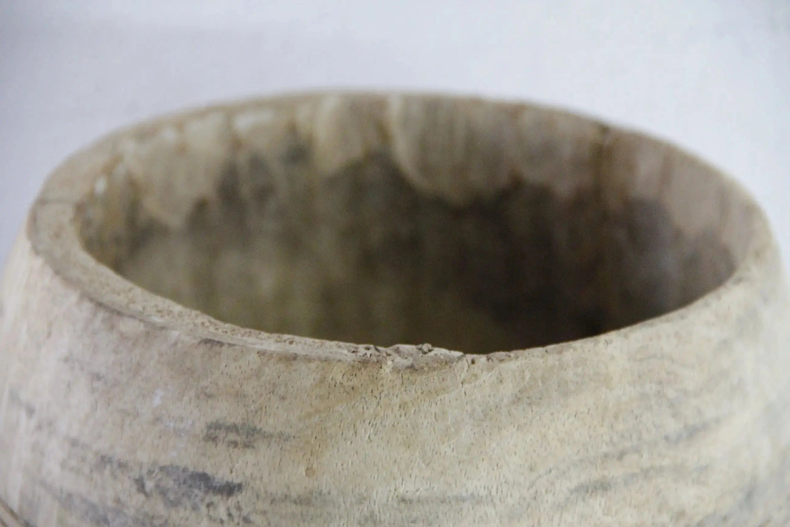 Vintage Wooden Vase | Honey Pot Hand Carved Vessel - Debra Hall Lifestyle