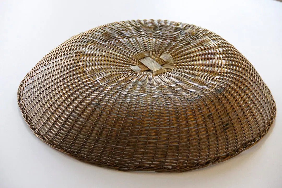 Vintage Woven Brass Basket | Brass Bowl  Debra Hall Lifestyle