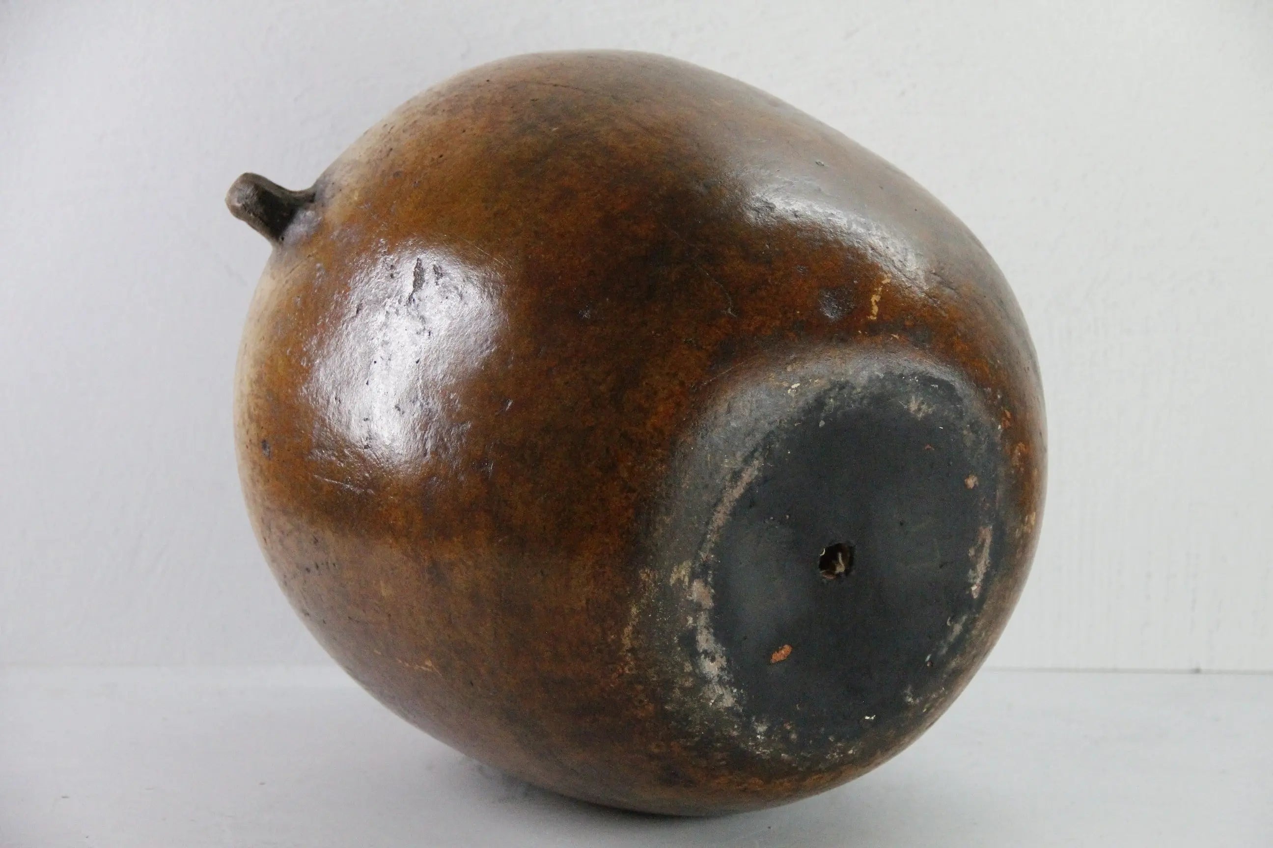 Wabi Sabi Pottery Vase | Vintage Martaban Jar-Clay Pot  Debra Hall Lifestyle