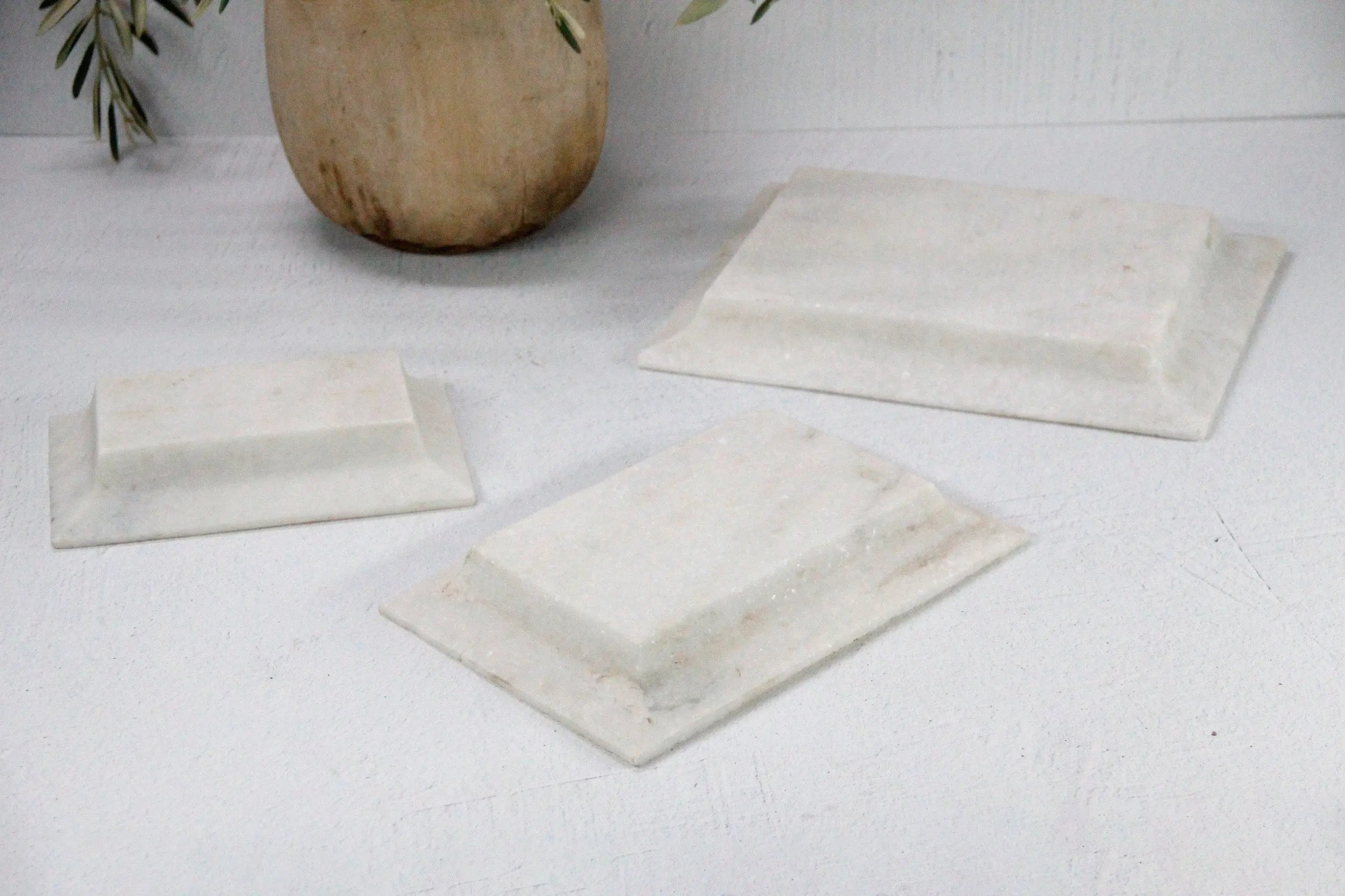 White Marble Tray | Hand Carved Assorted  Debra Hall Lifestyle