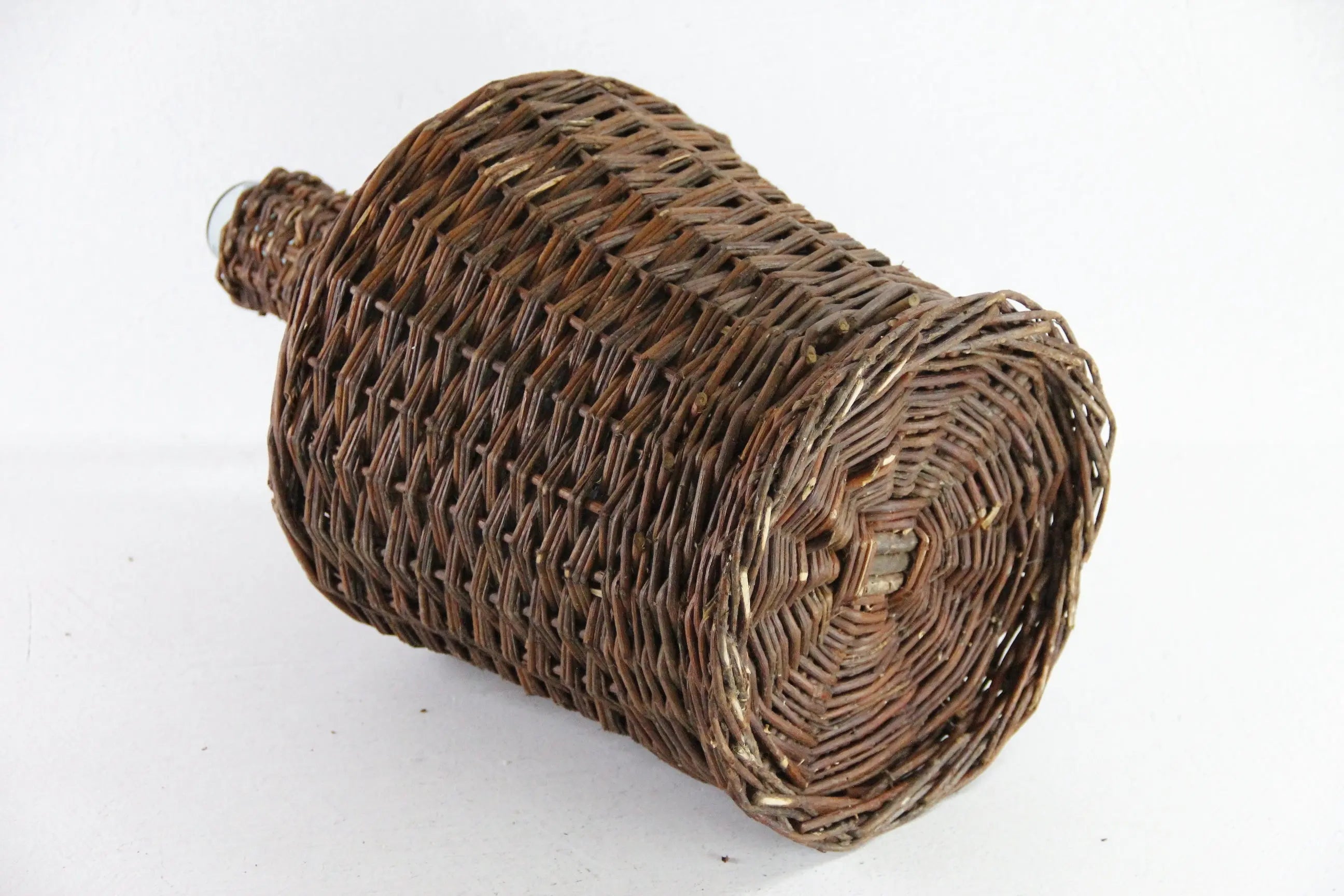 Wicker Covered Demijohn Bottle France | Vintage Wrapped Glass Large  Debra Hall Lifestyle