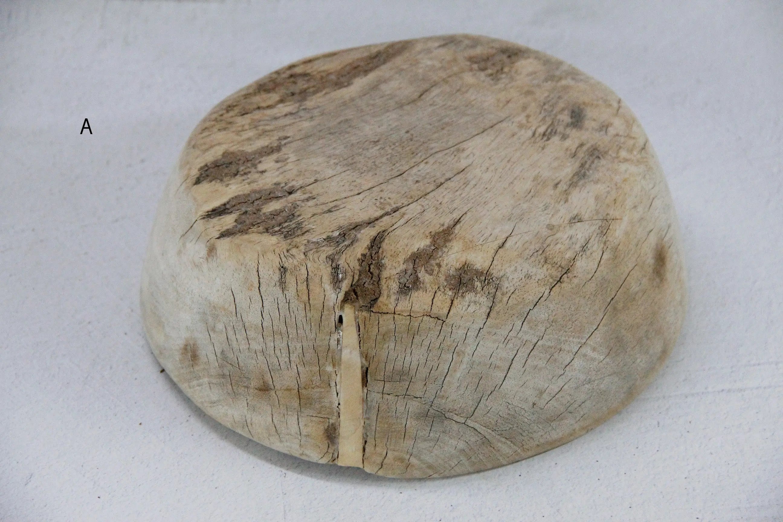 Wooden Dough Bowl Antique | Medium  Debra Hall Lifestyle