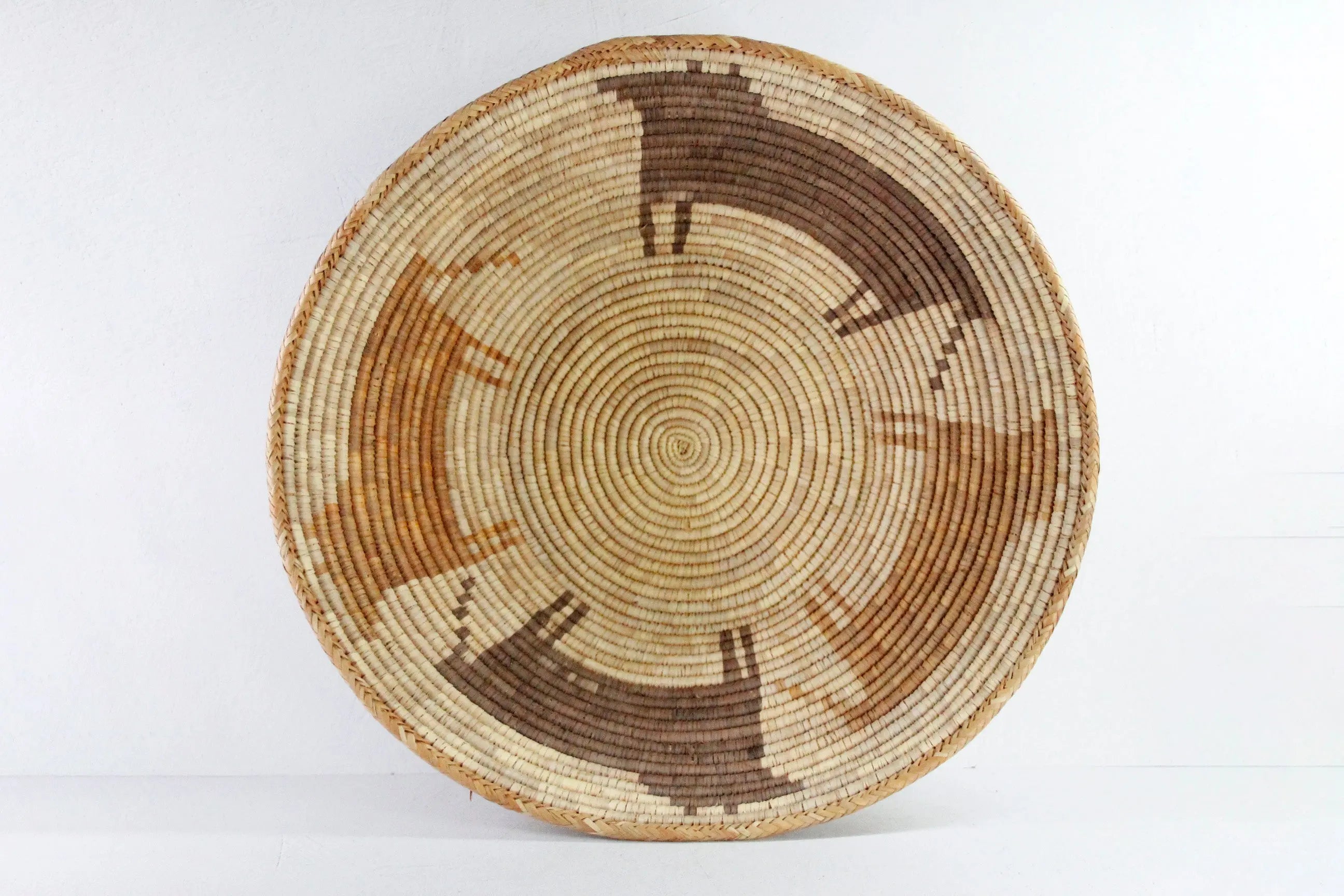 Woven Native American Basket |Vintage Indian XL Bowl  Debra Hall Lifestyle