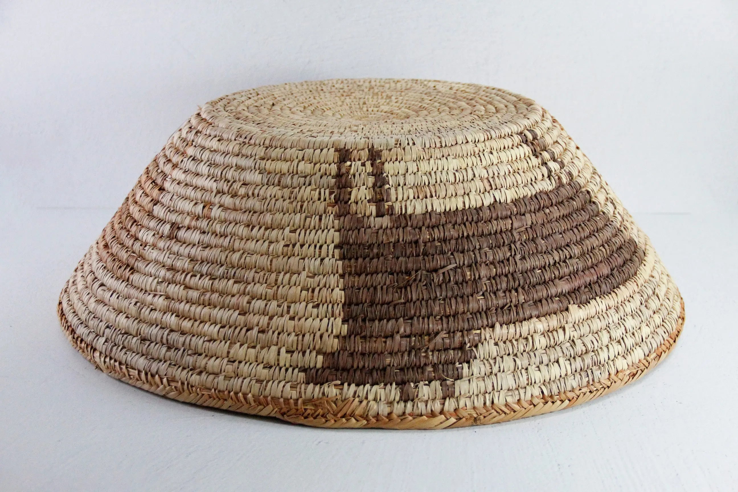 Woven Native American Basket |Vintage Indian XL Bowl  Debra Hall Lifestyle