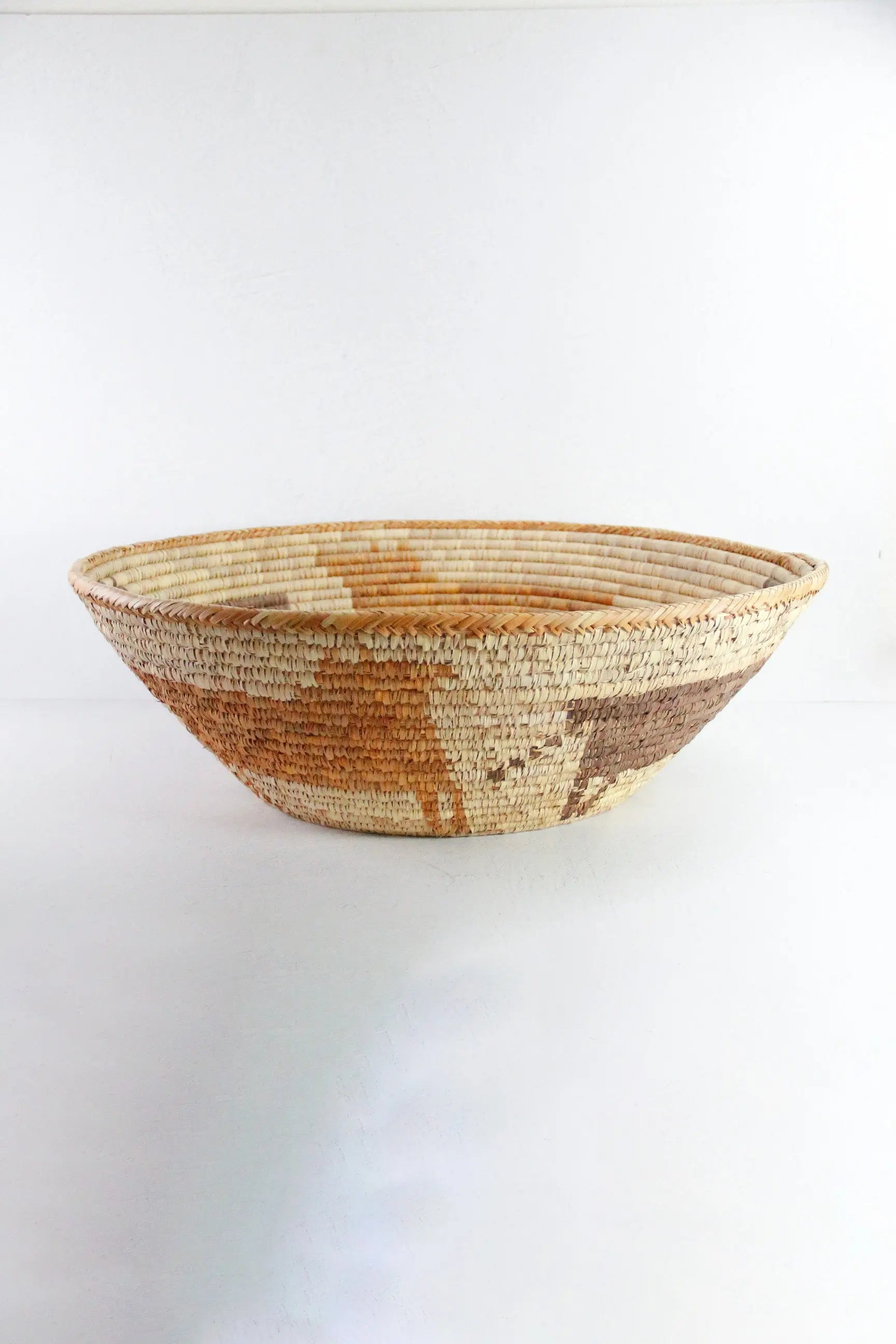Woven Native American Basket |Vintage Indian XL Bowl  Debra Hall Lifestyle