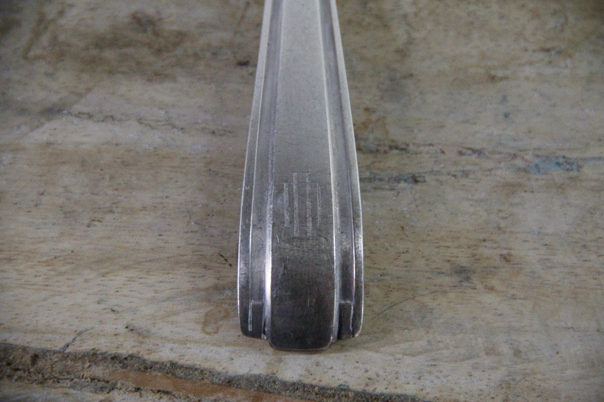 Antique Boulenger French Silverplate Fish Flatware Set of 17 - Debra Hall Lifestyle