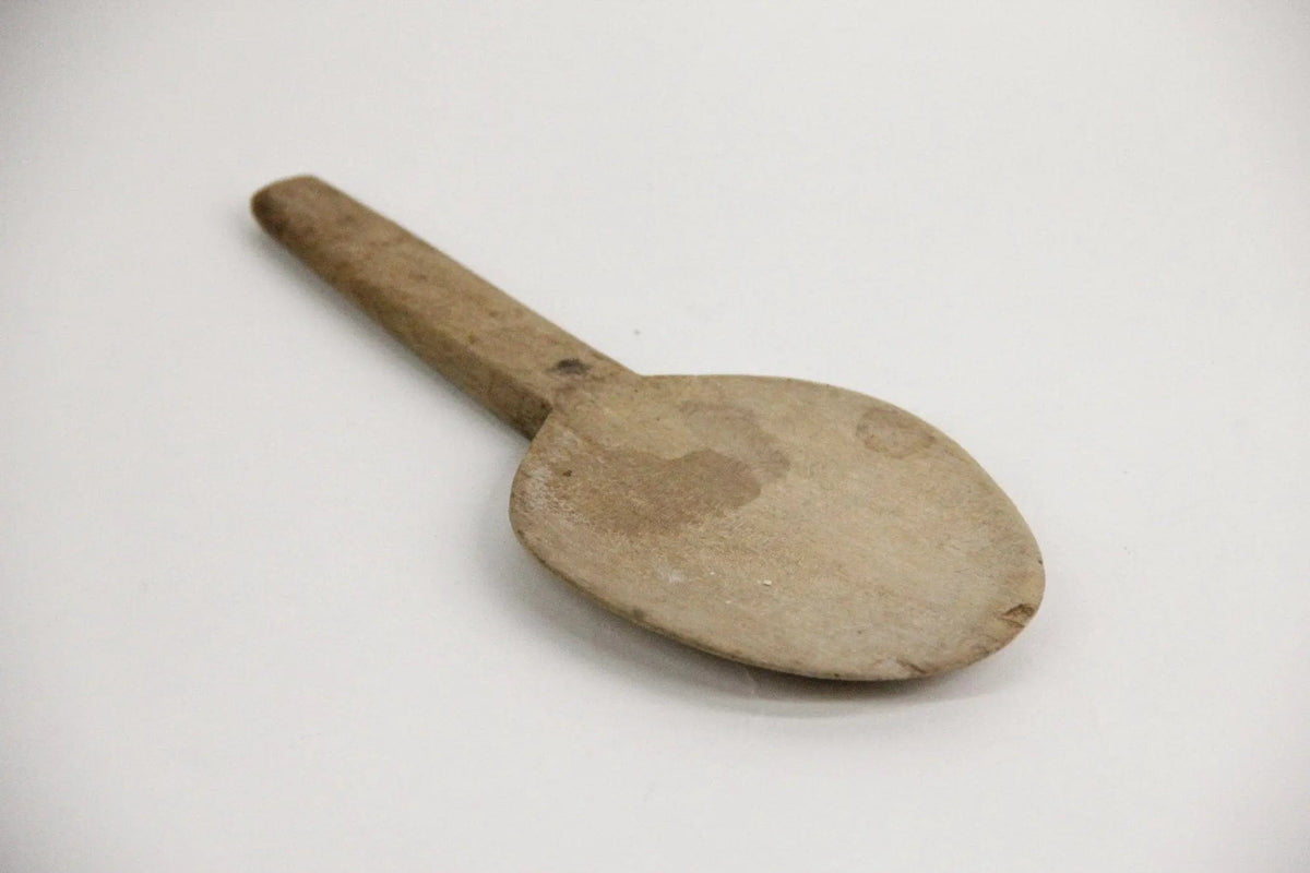 Antique Butter Paddle | French Kitchen Wooden Utensil - Debra Hall Lifestyle