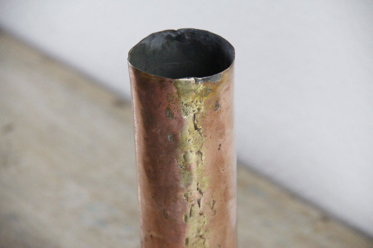 Antique Copper Funnel 19th Century Tinned Wine Beer Funnel - Debra Hall Lifestyle