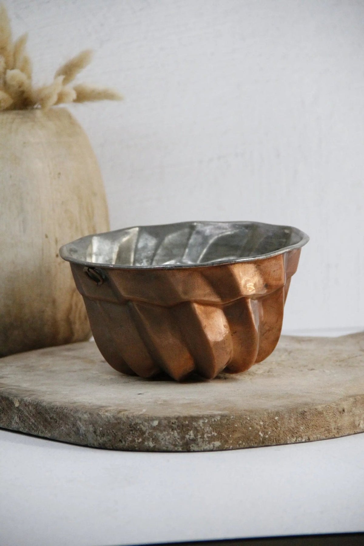 Antique Copper Mold French Kitchen Decor | Jello/Pudding - Debra Hall Lifestyle