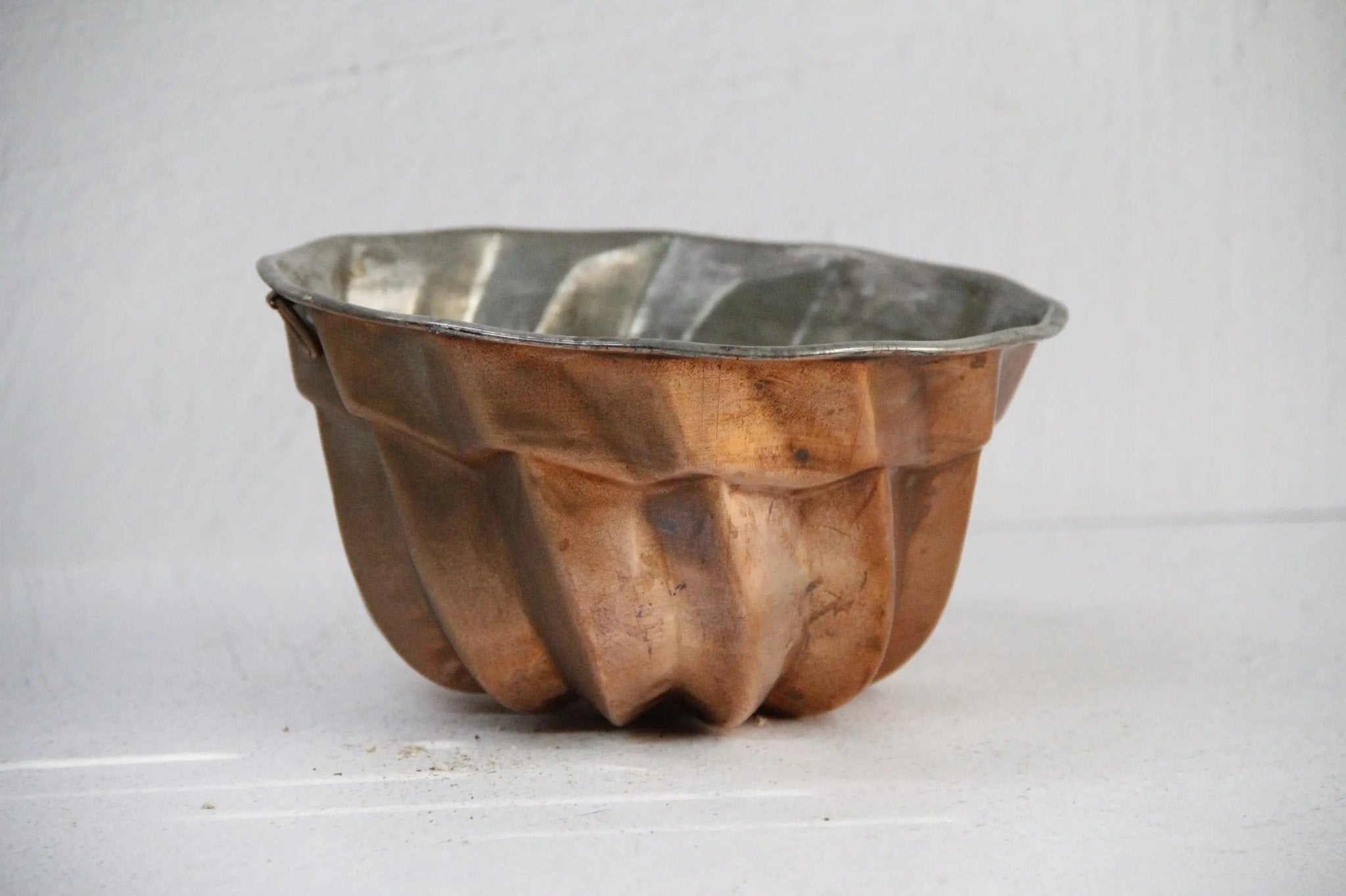 Antique Copper Mold French Kitchen Decor | Jello/Pudding - Debra Hall Lifestyle
