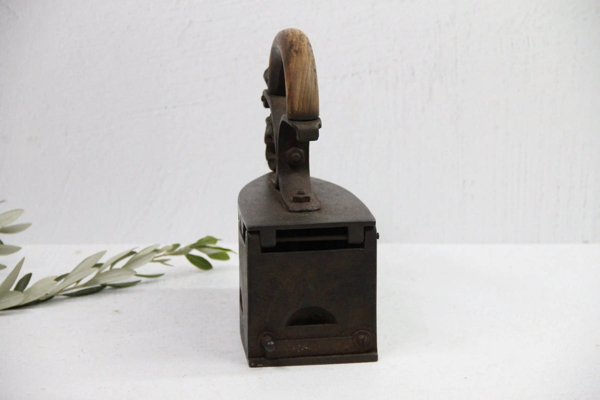 Antique Flat Iron-Large Coal | 19th C. French Decor - Debra Hall Lifestyle