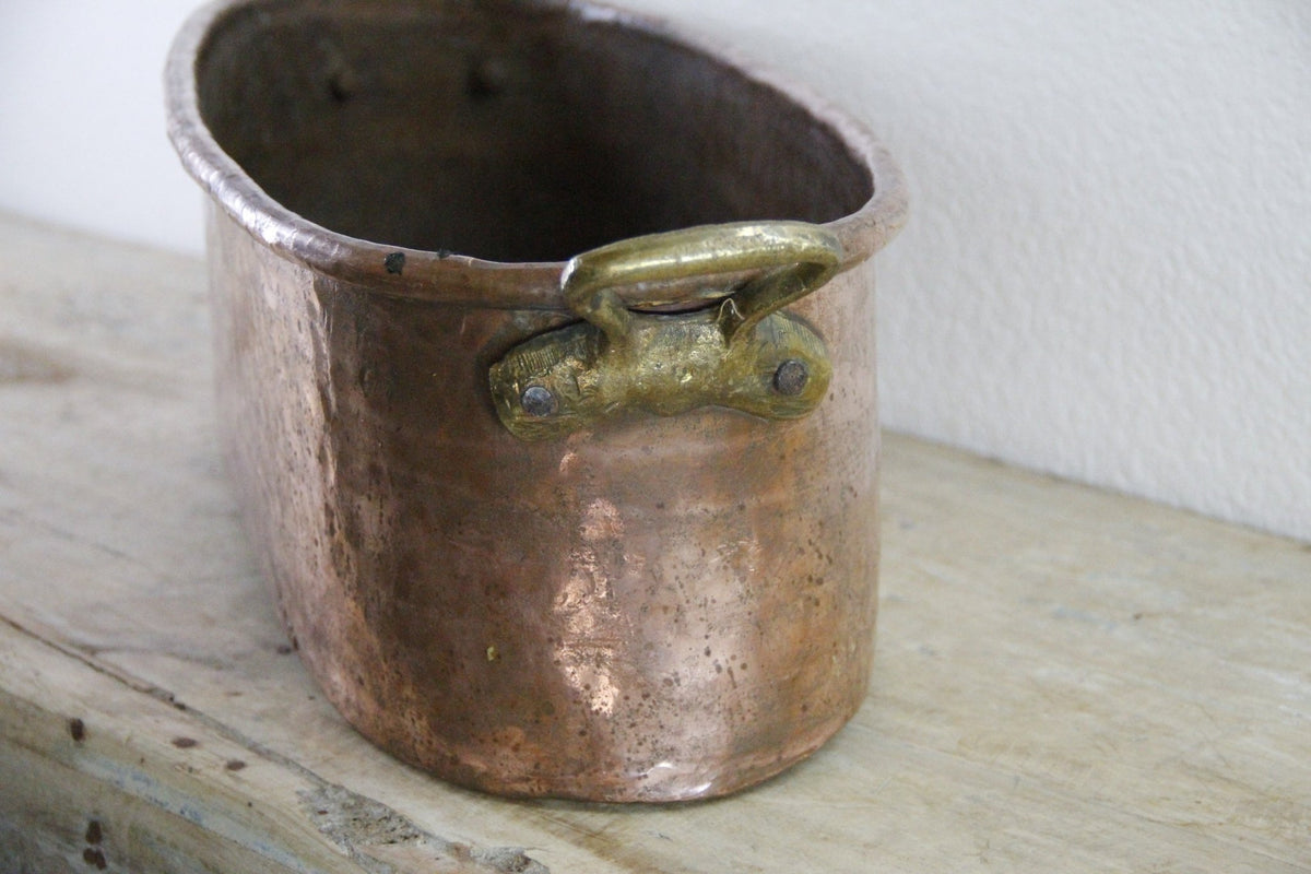 Antique French Copper Fish Poacher 19th Century Poissonnière - Debra Hall Lifestyle