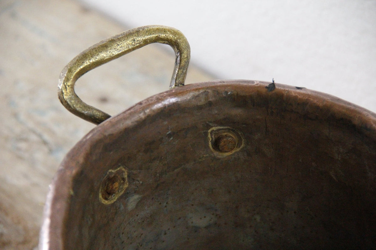 Antique French Copper Fish Poacher 19th Century Poissonnière - Debra Hall Lifestyle