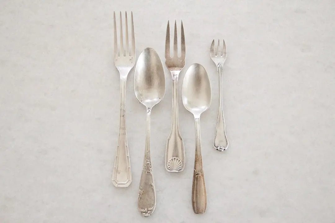 Antique French Flatware | Silverware Single Assorted - Debra Hall Lifestyle