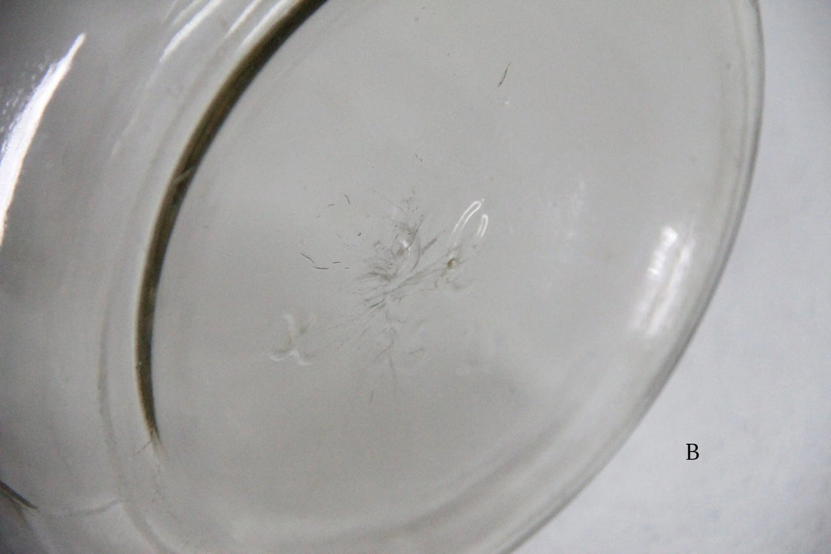 Antique French Jar Vase | Large Clear Glass Pickling/Candy Vessel - Debra Hall Lifestyle