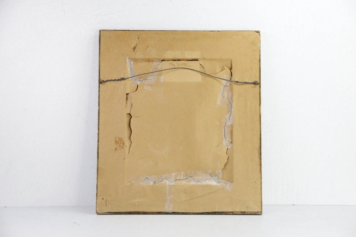 Antique Giltwood Mirror | Gold Gilt Gesso Relief - Debra Hall Lifestyle