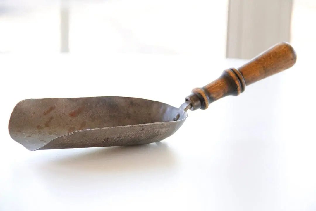 Antique Grain Scoop-French Market/Boulangerie Measure - Debra Hall Lifestyle