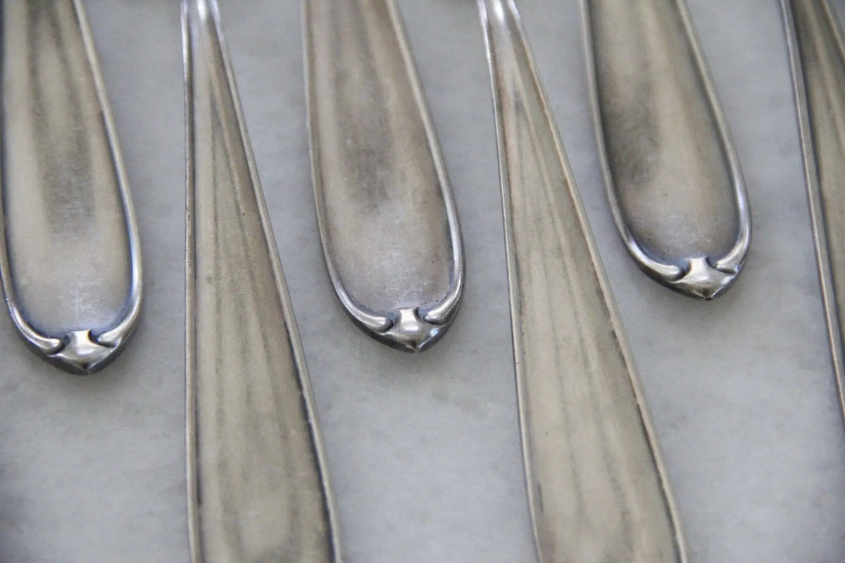 Antique Hotel Flatware | Dinner Forks Set of 8 Pieces - Debra Hall Lifestyle