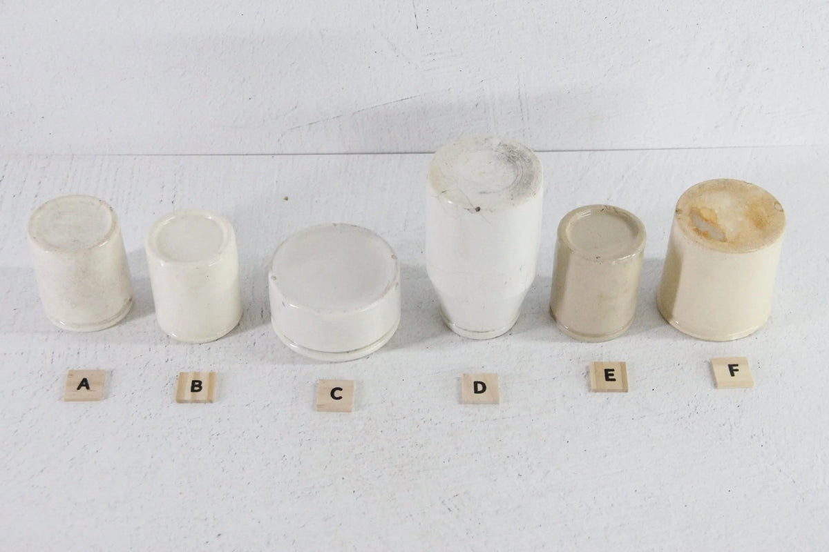 Antique Ironstone Pot | Assorted Stoneware Cream & Food Crock - Debra Hall Lifestyle