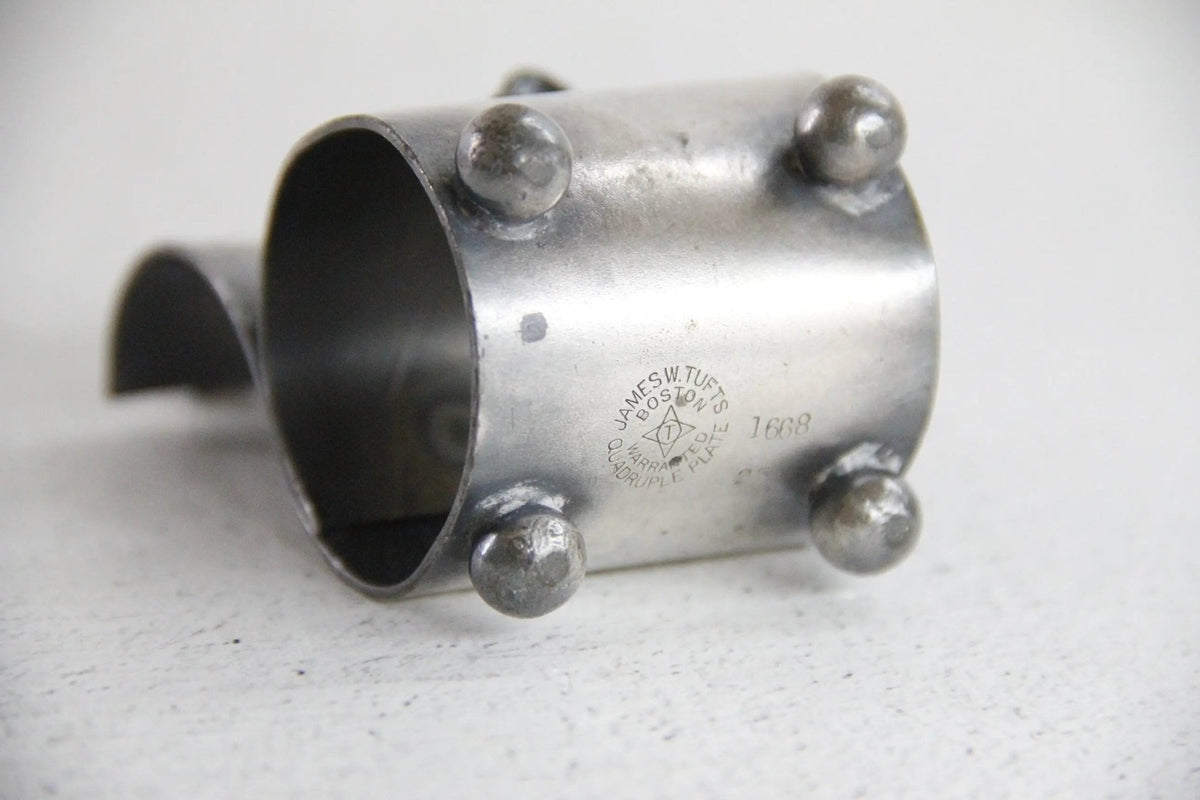 Antique Napkin Ring | Silver Plated with Figural Birds - Debra Hall Lifestyle