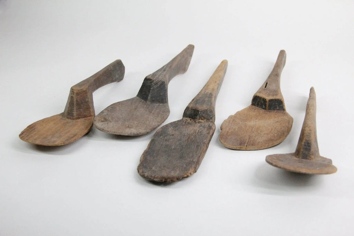 Antique Rice Paddle | Folk Art Kitchen Utensil-Indonesia - Debra Hall Lifestyle