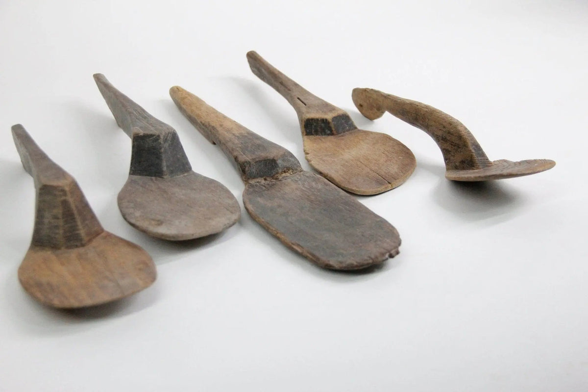 Antique Rice Paddle | Folk Art Kitchen Utensil-Indonesia - Debra Hall Lifestyle