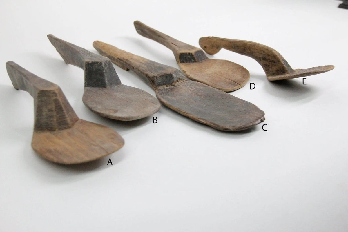 Antique Rice Paddle | Folk Art Kitchen Utensil-Indonesia - Debra Hall Lifestyle