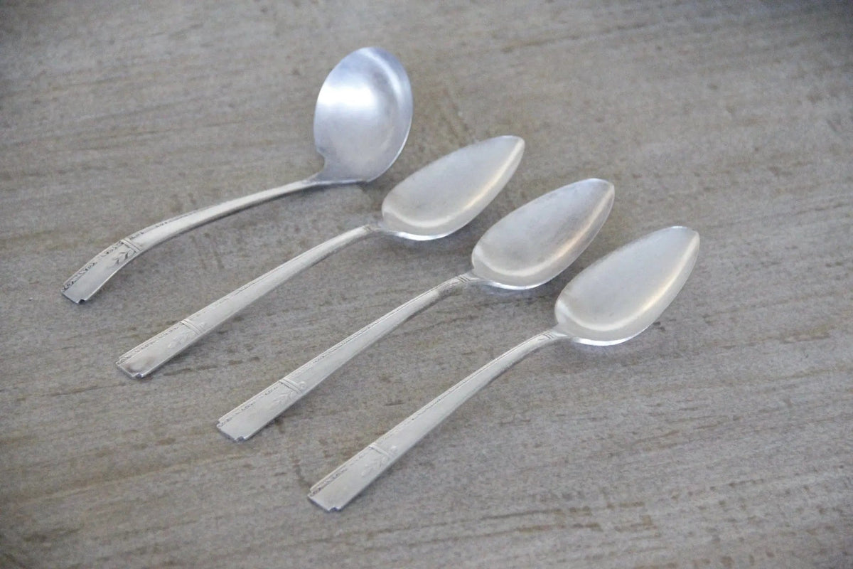 Antique Silver Flatware | Serving Piece - Debra Hall Lifestyle