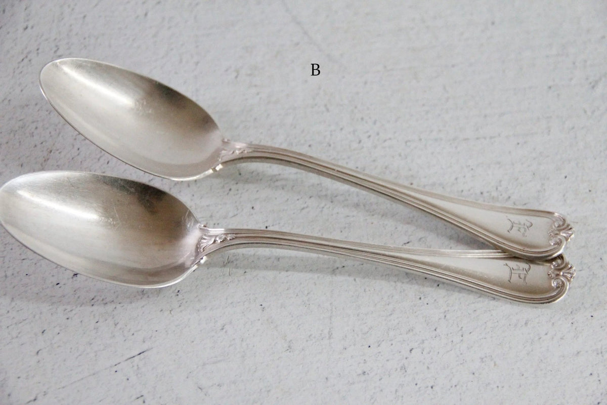 Antique Silver Flatware Set | 1847 Rogers Bros. Silverware - Debra Hall Lifestyle