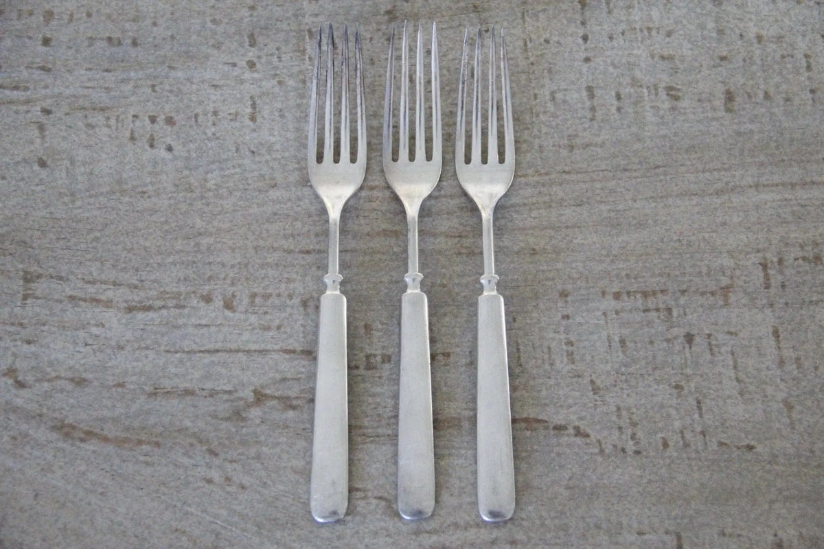 Antique Silver Forks | WMA Rogers 3 Pcs. - Debra Hall Lifestyle