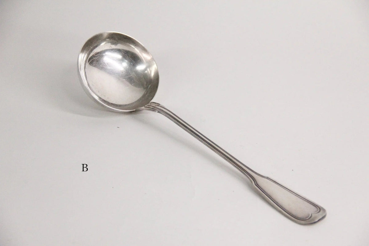 Antique Silver Ladle | Extra Large Hotelware | France - Debra Hall Lifestyle