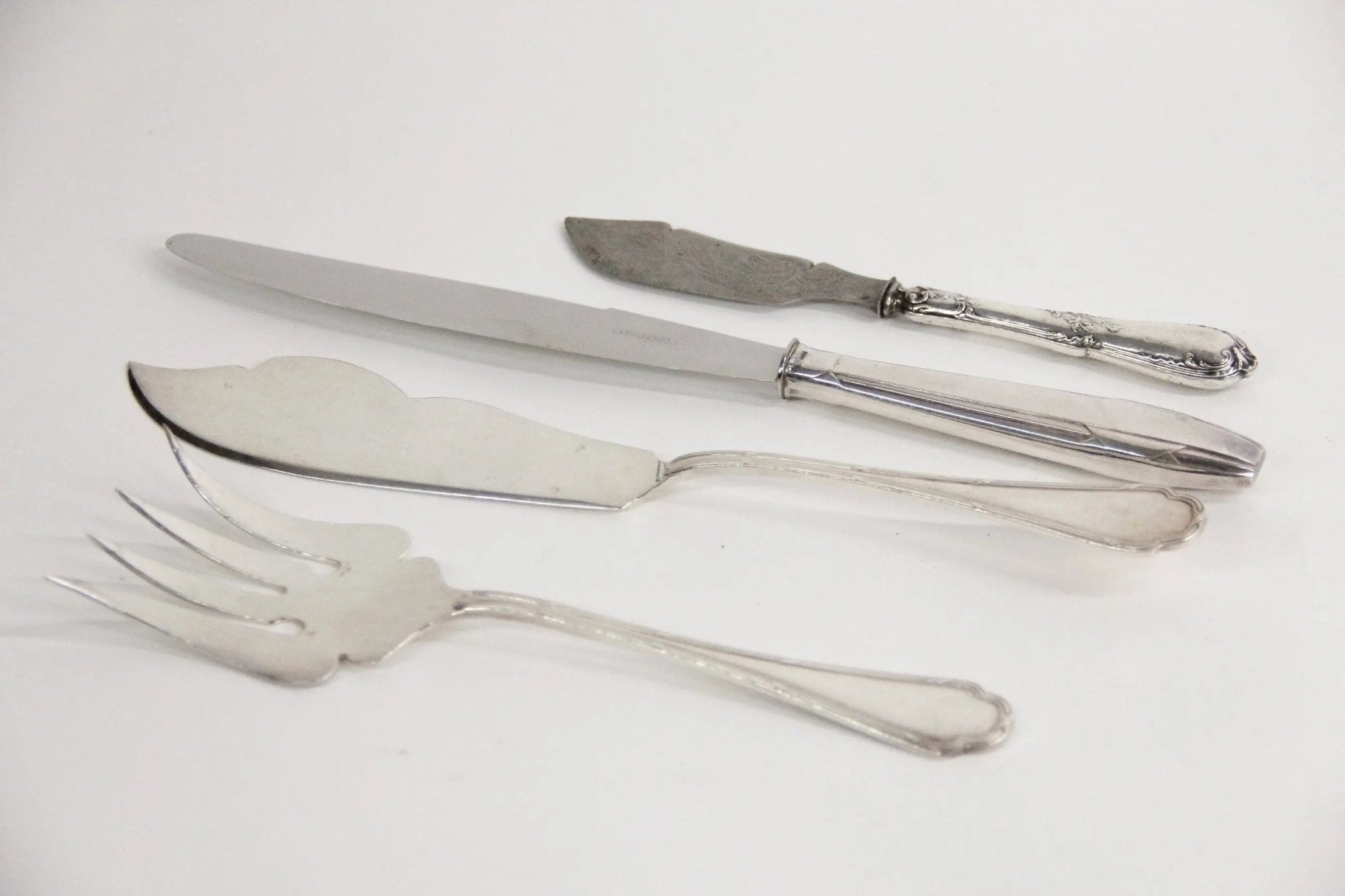 Antique Silver Serving Piece | French Hotel/Estate Flatware - Debra Hall Lifestyle