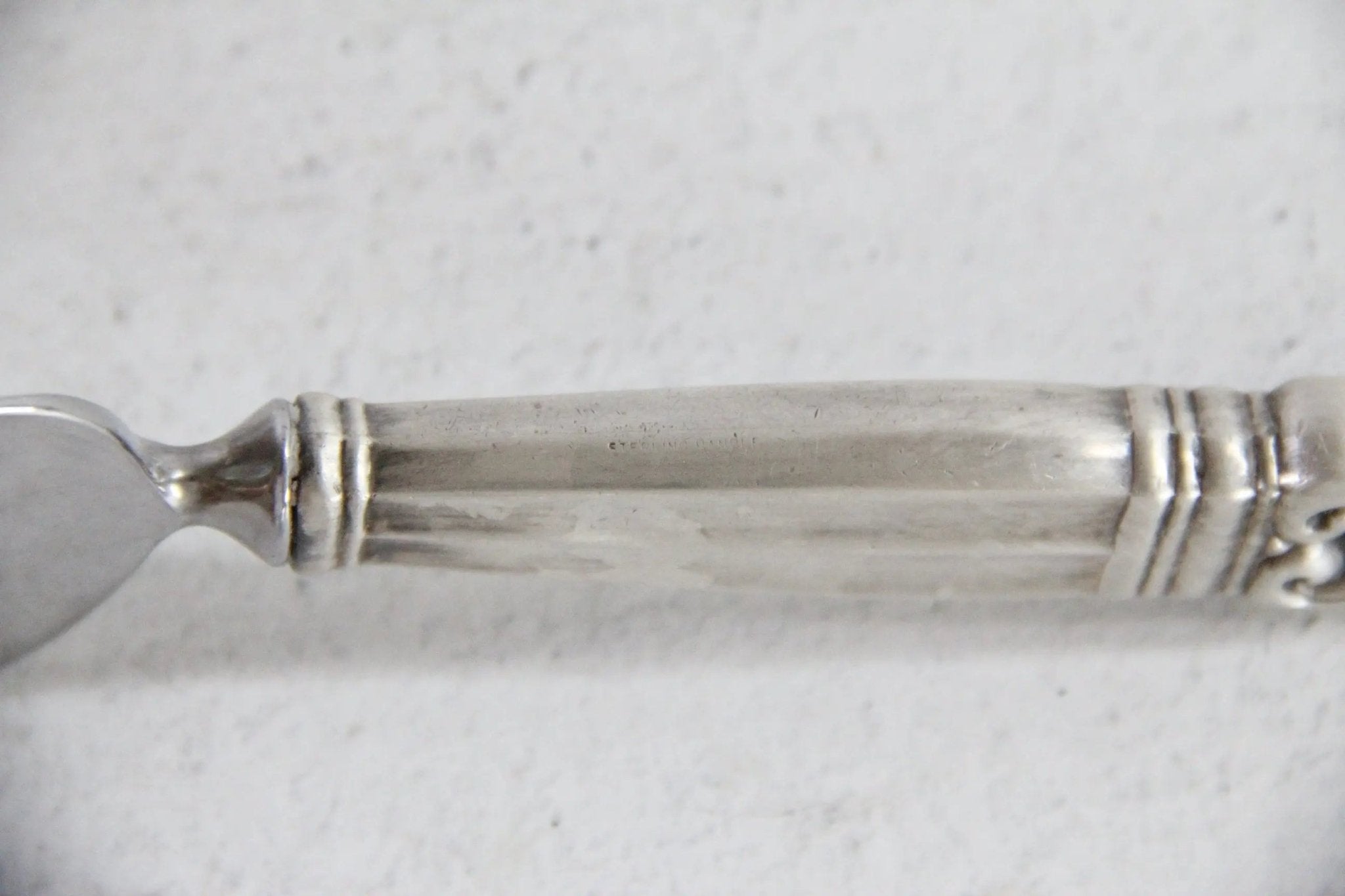 Antique Sterling Cake Server | Assorted Royal Danish Pie Server - Debra Hall Lifestyle