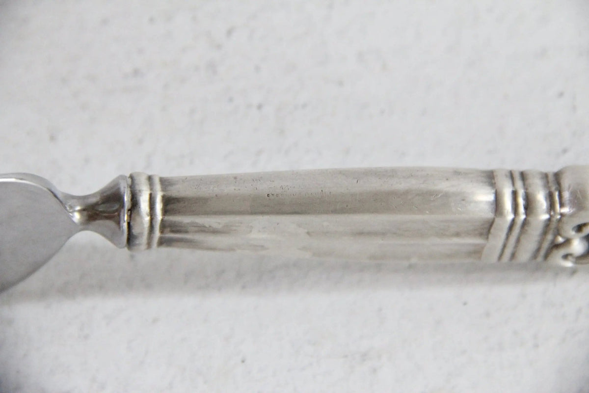 Antique Sterling Cake Server | Assorted Royal Danish Pie Server - Debra Hall Lifestyle