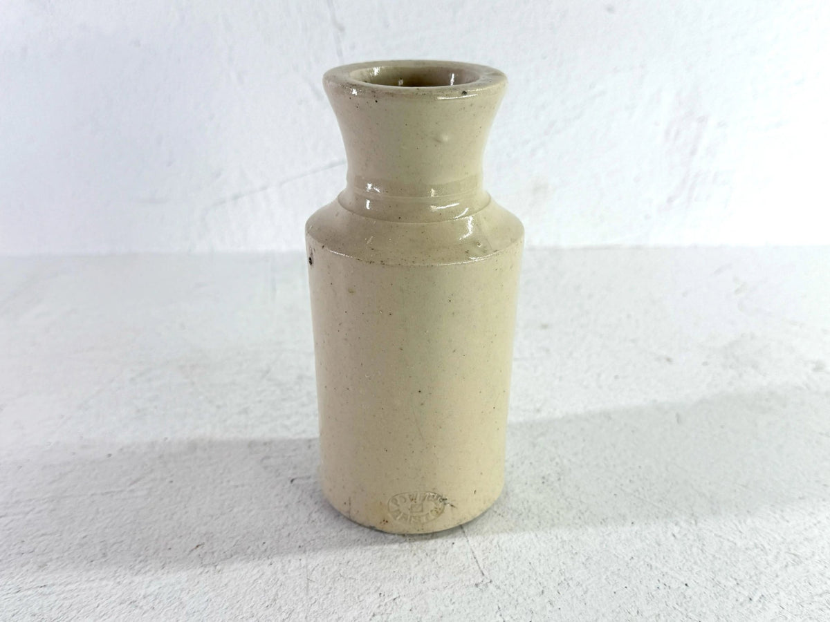 Antique Stoneware Ink Bottle | Assorted English Pottery Vase - Debra Hall Lifestyle