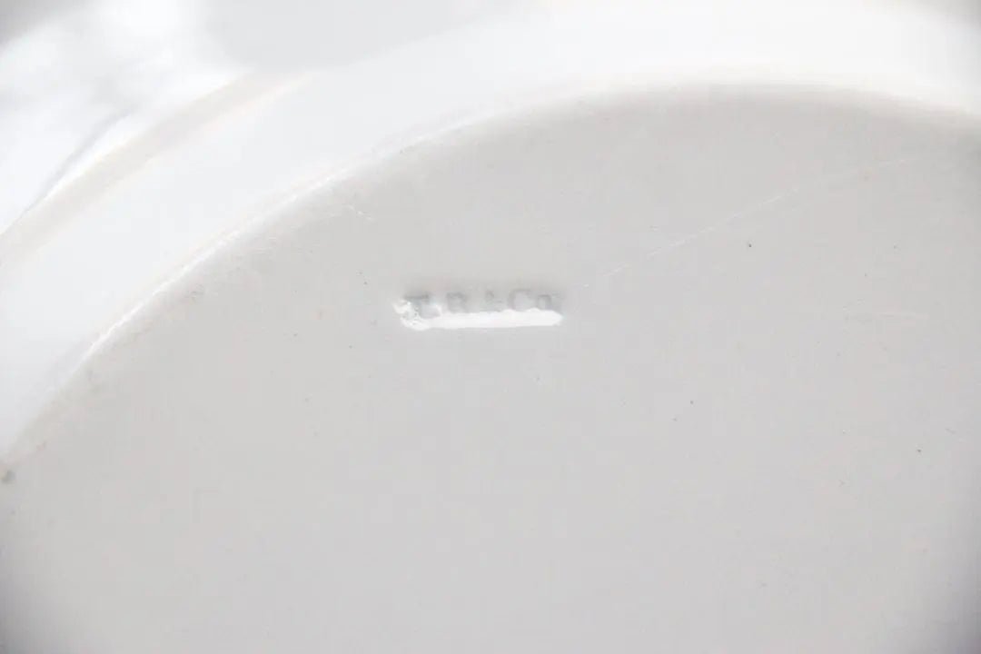 Antique White Ironstone Platter | Tomkinson - Debra Hall Lifestyle