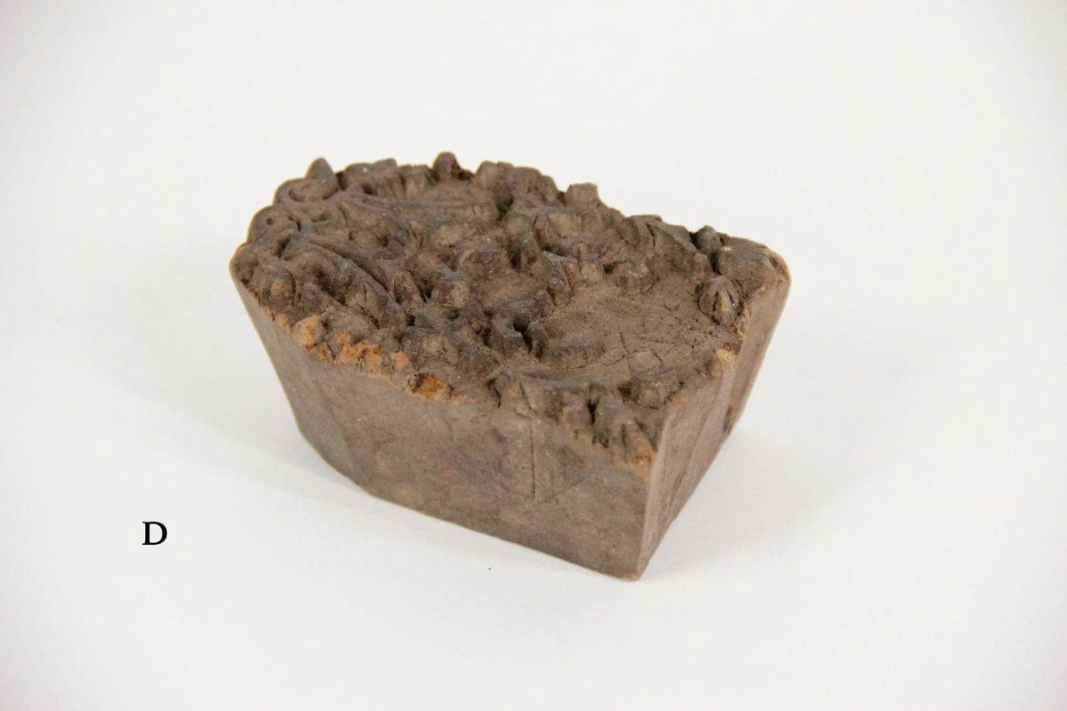 Antique Wood Block Textile Stamp | Batik Assorted Small - Debra Hall Lifestyle