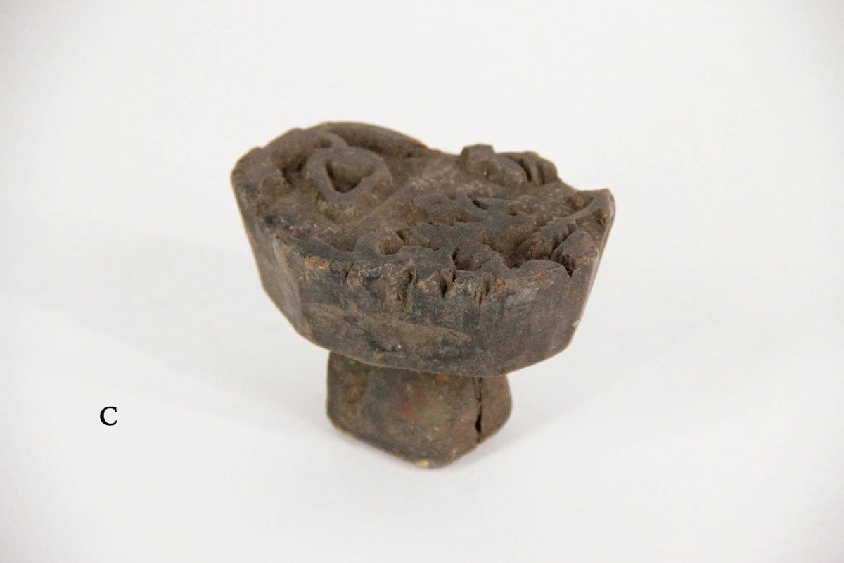 Antique Wood Block Textile Stamp | Batik Assorted Small - Debra Hall Lifestyle