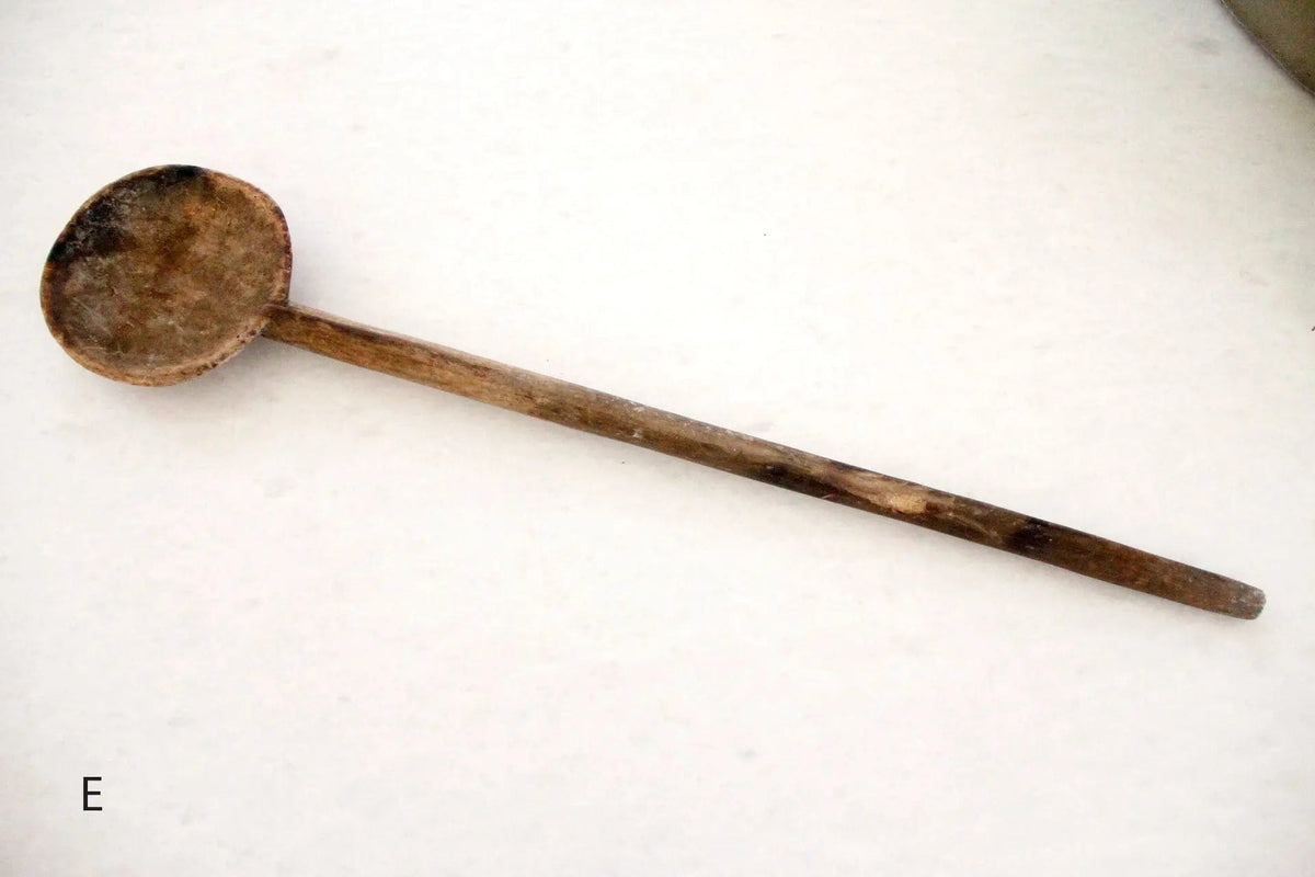 Antique Wooden Kitchen Utensil | Spoon/Ladle - Debra Hall Lifestyle