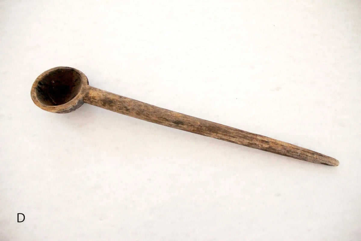 Antique Wooden Kitchen Utensil | Spoon/Ladle - Debra Hall Lifestyle
