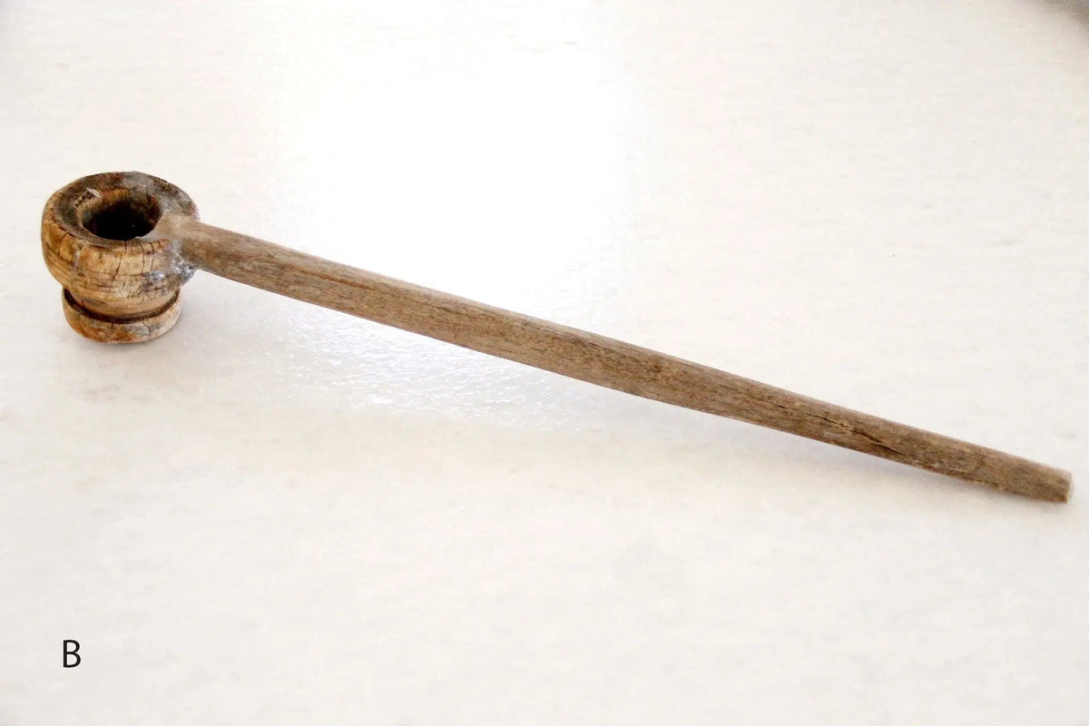 Antique Wooden Kitchen Utensil | Spoon/Ladle - Debra Hall Lifestyle