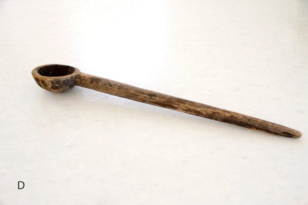 Antique Wooden Kitchen Utensil | Spoon/Ladle - Debra Hall Lifestyle
