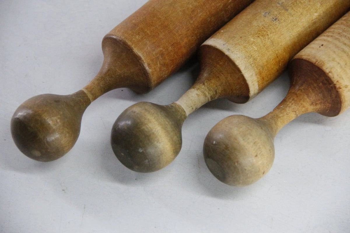 Antique Wooden Pestle | Strainer-Masher Utensil Farmhouse Kitchen - Debra Hall Lifestyle