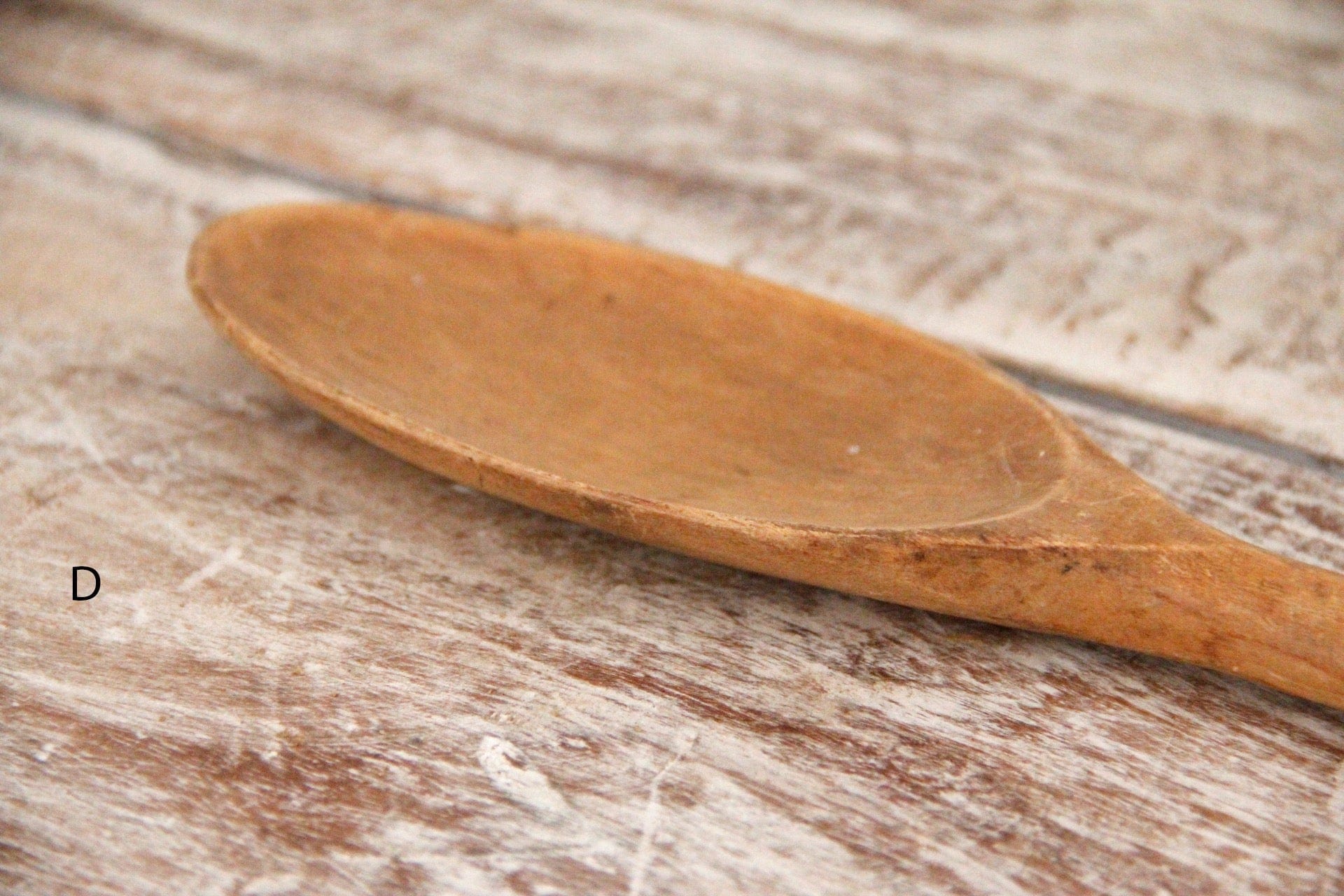 Antique Wooden Spoon |  19th Century decor