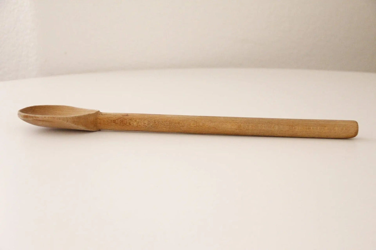 Antique Wooden Spoon | French Butter Paddle - Debra Hall Lifestyle